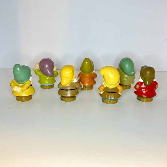 Fisher-Price Little People Disney Snow White 7 Dwarfs Figure Set NO Snow White - Picture 3 of 8
